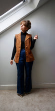 Load image into Gallery viewer, Suede waistcoat Size 10/12
