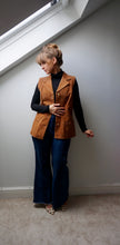 Load image into Gallery viewer, Suede waistcoat Size 10/12
