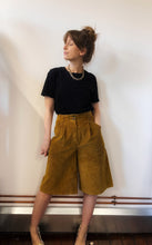 Load image into Gallery viewer, Mustard cord culottes Size 8
