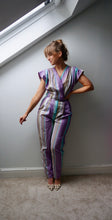 Load image into Gallery viewer, Striped jumpsuit Size 10

