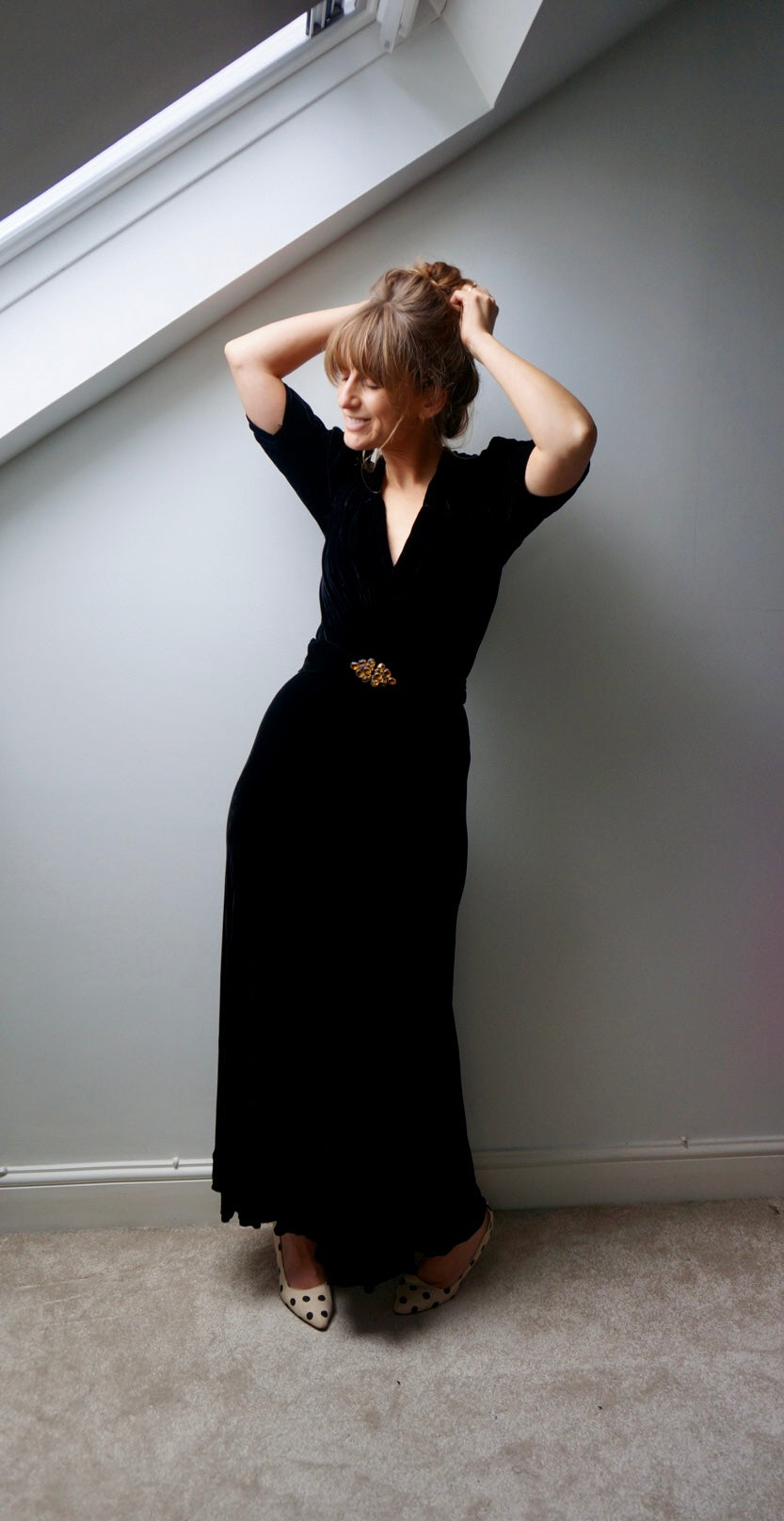 Velvet dress Size 10/12