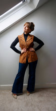 Load image into Gallery viewer, Suede waistcoat Size 10/12
