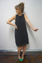 Load image into Gallery viewer, Feather mini dress Size 12
