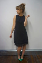Load image into Gallery viewer, Feather mini dress Size 12
