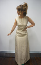 Load image into Gallery viewer, 1960s vintage maxi dress Size 10
